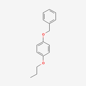molecular formula C16H18O2 B2472874 1-(Benzyloxy)-4-propoxybenzene CAS No. 258513-95-0