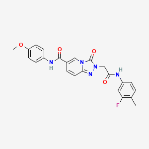 N-{2-[5-(3,5-dimethyl-1H-indol-2-yl)-1,2,4-oxadiazol-3-yl]ethyl}-N-methyl-2-phenylbutanamide