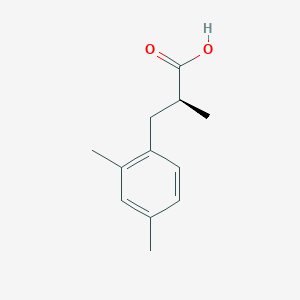 (2S)-3-(2,4-Dimethylphenyl)-2-methylpropanoic acid