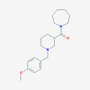 Azepan-1-yl[1-(4-methoxybenzyl)piperidin-3-yl]methanone