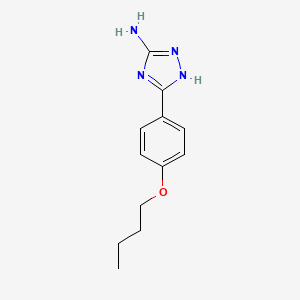 5-(4-butoxyphenyl)-4H-1,2,4-triazol-3-amine