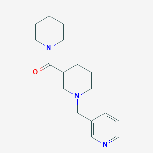 1-Piperidinyl-[1-(3-pyridinylmethyl)-3-piperidinyl]methanone