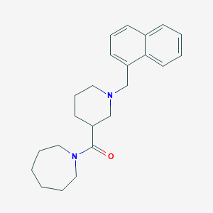 1-{[1-(1-Naphthylmethyl)-3-piperidinyl]carbonyl}azepane