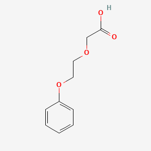 molecular formula C10H12O4 B2473129 2-(2-phenoxyethoxy)acetic Acid CAS No. 2635-31-6