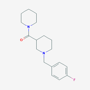 1-(4-Fluorobenzyl)-3-(1-piperidinylcarbonyl)piperidine