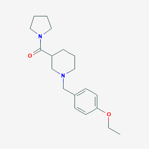 1-(4-Ethoxybenzyl)-3-(1-pyrrolidinylcarbonyl)piperidine