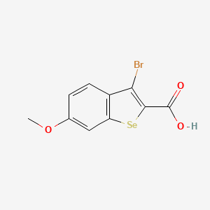 3-Bromo-6-methoxy-1-benzoselenophene-2-carboxylic acid