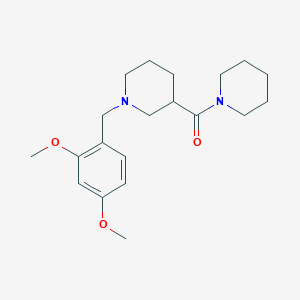 1-(2,4-Dimethoxybenzyl)-3-(1-piperidinylcarbonyl)piperidine