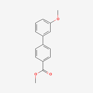 molecular formula C15H14O3 B2473242 Methyl-4-(3-Methoxyphenyl)benzoat CAS No. 81443-43-8