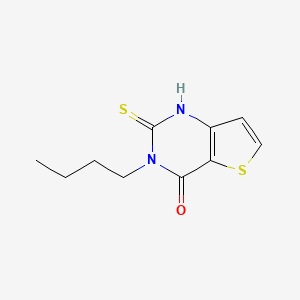 B2473319 3-butyl-2-thioxo-2,3-dihydrothieno[3,2-d]pyrimidin-4(1H)-one CAS No. 440328-69-8