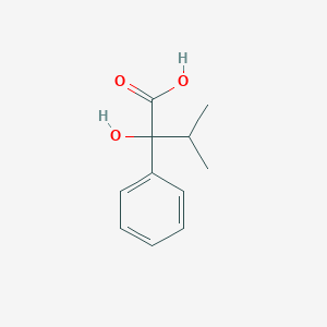 molecular formula C11H14O3 B2473329 2-羟基-3-甲基-2-苯基丁酸 CAS No. 15879-60-4