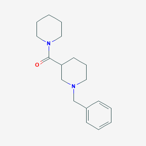 molecular formula C18H26N2O B247334 (1-Benzylpiperidin-3-yl)(piperidin-1-yl)methanone 
