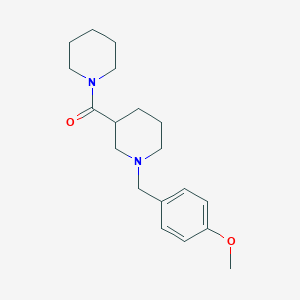 [1-(4-Methoxybenzyl)piperidin-3-yl](piperidin-1-yl)methanone