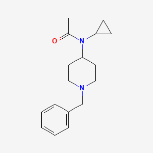 molecular formula C17H24N2O B2473366 N-(1-benzylpiperidin-4-yl)-N-cyclopropylacetamide CAS No. 2309536-94-3