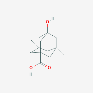 molecular formula C13H20O3 B2473410 3-Hydroxy-5,7-dimethyladamantane-1-carboxylic acid CAS No. 14575-03-2