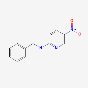 molecular formula C13H13N3O2 B2473473 N-benzyl-N-methyl-5-nitropyridin-2-amine CAS No. 181114-66-9