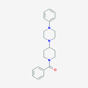 1-(1-Benzoyl-4-piperidinyl)-4-phenylpiperazine