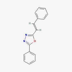 2-phenyl-5-[(E)-2-phenylethenyl]-1,3,4-oxadiazole