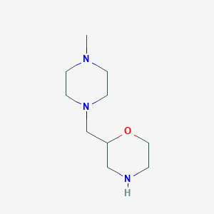 2-[(4-Methylpiperazin-1-yl)methyl]morpholine
