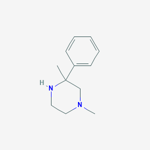 1,3-Dimethyl-3-phenylpiperazine