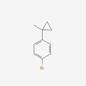 molecular formula C10H11Br B2473639 1-溴-4-(1-甲基环丙基)苯 CAS No. 40780-08-3