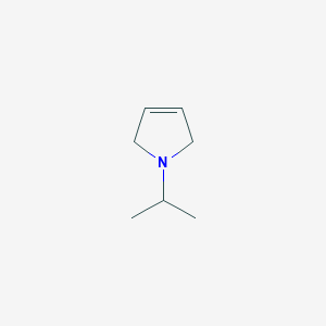 molecular formula C7H13N B2473674 1-isopropyl-2,5-dihydro-1H-pyrrole CAS No. 142651-63-6