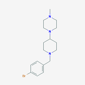 1-[1-(4-Bromobenzyl)-4-piperidinyl]-4-methylpiperazine