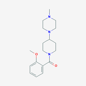 1-[1-(2-Methoxybenzoyl)-4-piperidinyl]-4-methylpiperazine