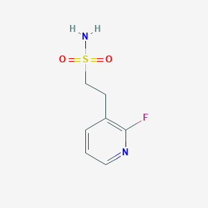 2-(2-Fluoropyridin-3-yl)ethanesulfonamide