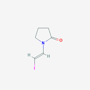 1-(2-Iodoethenyl)pyrrolidine-2-one