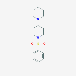 molecular formula C17H26N2O2S B247390 1'-[(4-Methylphenyl)sulfonyl]-1,4'-bipiperidine 