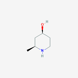 molecular formula C6H13NO B2473948 (2S,4S)-2-methylpiperidin-4-ol CAS No. 1421310-00-0; 89451-58-1; 89451-59-2