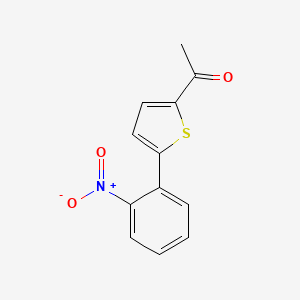 1-[5-(2-Nitrophenyl)thien-2-yl]ethanone