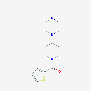 1-Methyl-4-[1-(2-thienylcarbonyl)-4-piperidinyl]piperazine