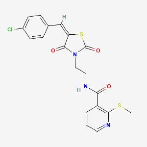 molecular formula C19H16ClN3O3S2 B2474036 EN300-26614970 CAS No. 940261-35-8