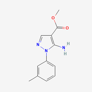 Methyl 5-amino-1-(m-tolyl)-1H-pyrazole-4-carboxylate