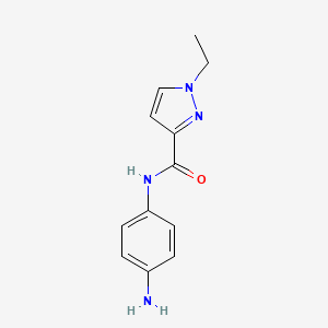N-(4-aminophenyl)-1-ethyl-1H-pyrazole-3-carboxamide