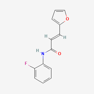 N-(2-Fluoro-phenyl)-3-furan-2-YL-acrylamide