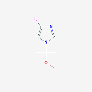4-Iodo-1-(2-methoxypropan-2-yl)imidazole