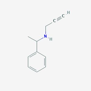 (1-Phenyl-ethyl)-prop-2-ynyl-amine