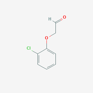 molecular formula C8H7ClO2 B2474689 2-(2-Chlorophenoxy)acetaldehyde CAS No. 65298-23-9
