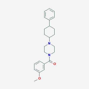 1-(3-Methoxybenzoyl)-4-(4-phenylcyclohexyl)piperazine