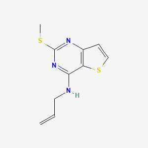 N-allyl-2-(methylsulfanyl)thieno[3,2-d]pyrimidin-4-amine