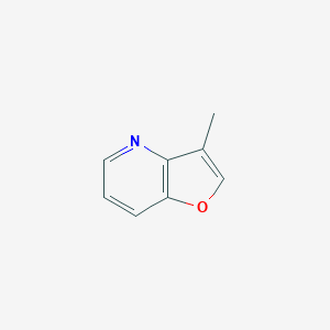molecular formula C8H7NO B024747 3-Methylfuro[3,2-b]pyridine CAS No. 107096-11-7