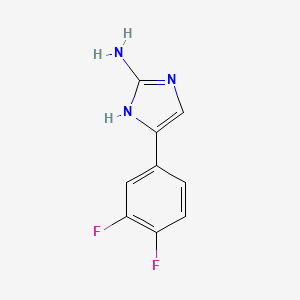 4-(3,4-difluorophenyl)-1H-imidazol-2-amine