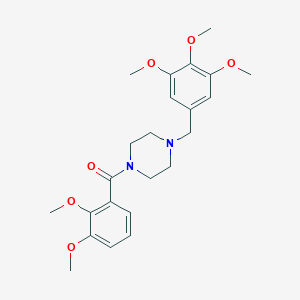 1-(2,3-Dimethoxybenzoyl)-4-(3,4,5-trimethoxybenzyl)piperazine