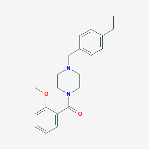 1-(4-Ethylbenzyl)-4-(2-methoxybenzoyl)piperazine