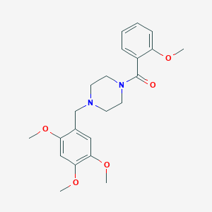 1-(2-Methoxybenzoyl)-4-(2,4,5-trimethoxybenzyl)piperazine
