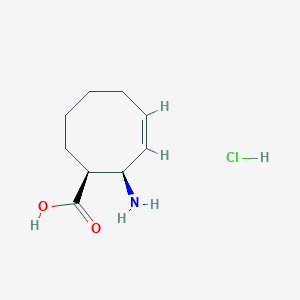 (1S,2R,3Z)-2-aminocyclooct-3-ene-1-carboxylic acid hydrochloride