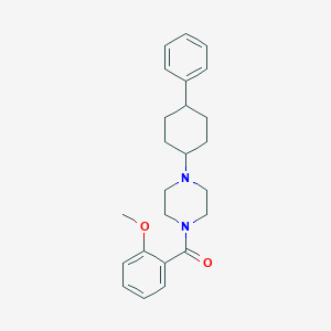 1-(2-Methoxybenzoyl)-4-(4-phenylcyclohexyl)piperazine